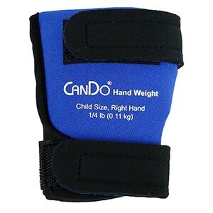 CanDo Hand Weight, Child Size Right Hand, 1/4 Pound NEW